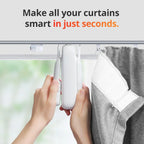 Automatic Curtain Opener - Bluetooth Remote Control Smart Curtain with App, Upgraded High-Performance Motor, Add Hub To